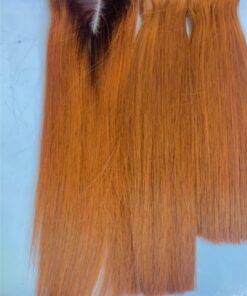 18″ Donor Bone Straight ( brown) 200g 2× 6 closure