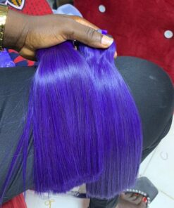 10″ Gucci Bone Straight(purple) 200g 2×6 closure