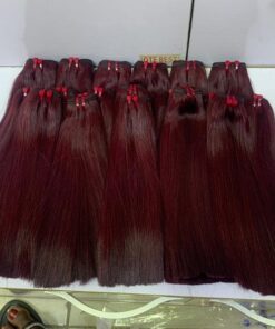 8" Bone Straight(burgundy)200g