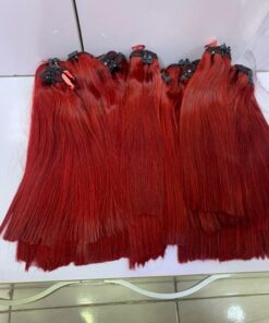 8" Bone Straight (wine) 200g 2x6 closure