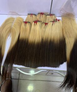 10" SDD Bone straight( blonde brown) 200g 2x6