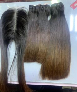 10" Raw Donor bone straight 200g 2x6 closure