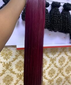 26" SDD Bone Straight (burgundy) 200g 2x6 closure