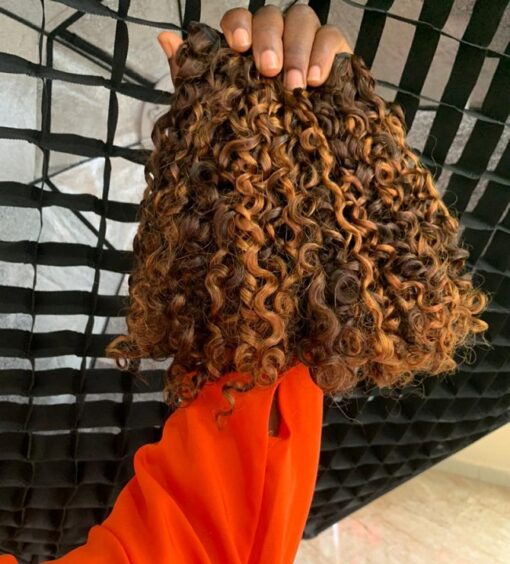 14" SDD Pixie Curls (Highlights) 200g
