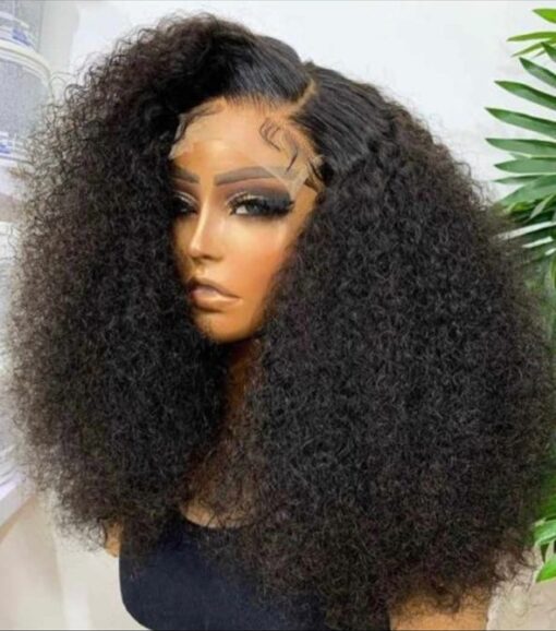 16″ Kinky Curls and Closure