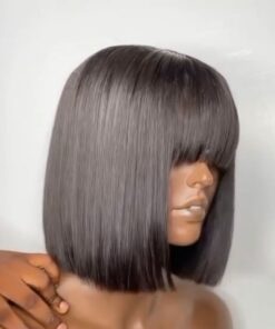 8" SDD Gucci Bone Straight Fringe Wig
