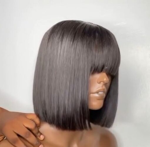 8" SDD Gucci Bone Straight Fringe Wig