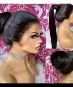 22" 360 Lace Silky Straight Wig