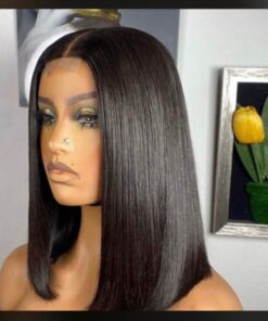 12" Mirror Bone Straight 200g 2x6 closure