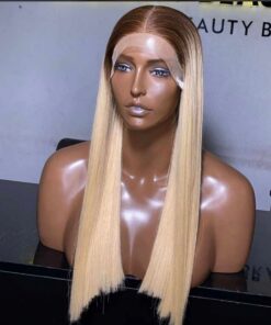 18" Gucci Bone Straight (blonde) 200g and frontal