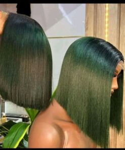 10" Gucci Bone Straight (green) 2x6 closure