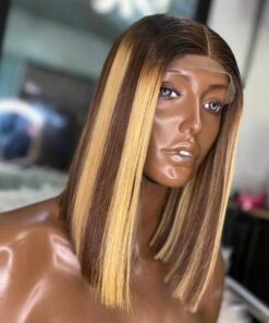 10" Gucci Bone Straight Wig (piano) 2x6 closure
